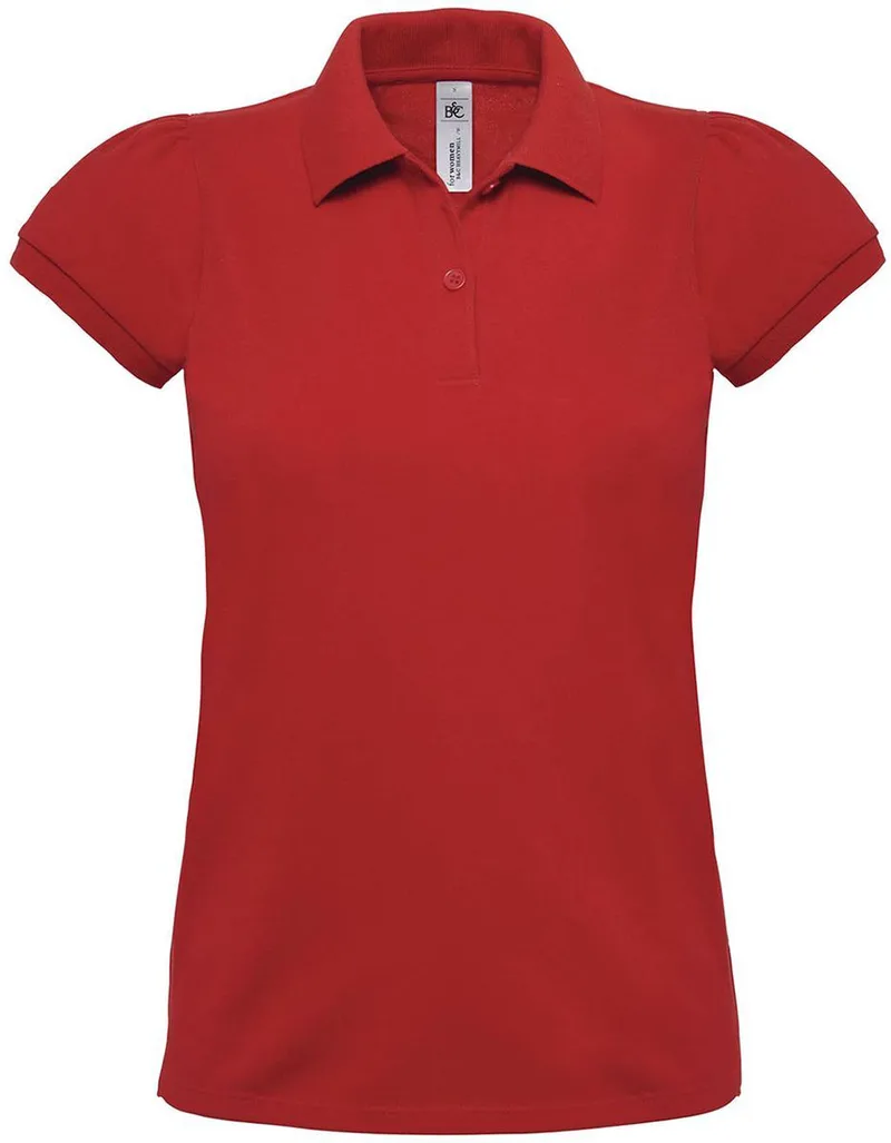 Heavymill Polo Ladies B & C Heavymill Women Red
