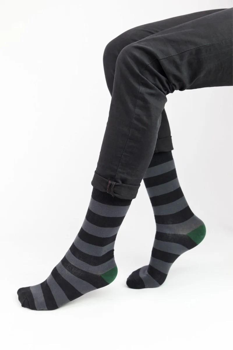 Ανδρικές casual κάλτσες SIMPLICITY I Βαμβακερές Trendy 16169 Μαύρο