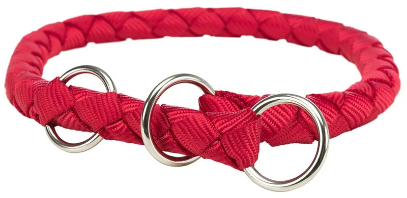 ΚΟΛΑΡΟ TRIXIE CAVO SEMI-CHOKE ΚΟΚΚΙΝΟ (39-45CM/12MM)