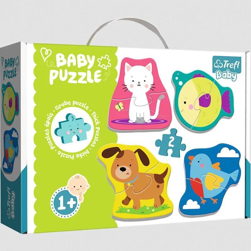 Trefl Baby Puzzle: Little Animals - Μικρά ζωάκια