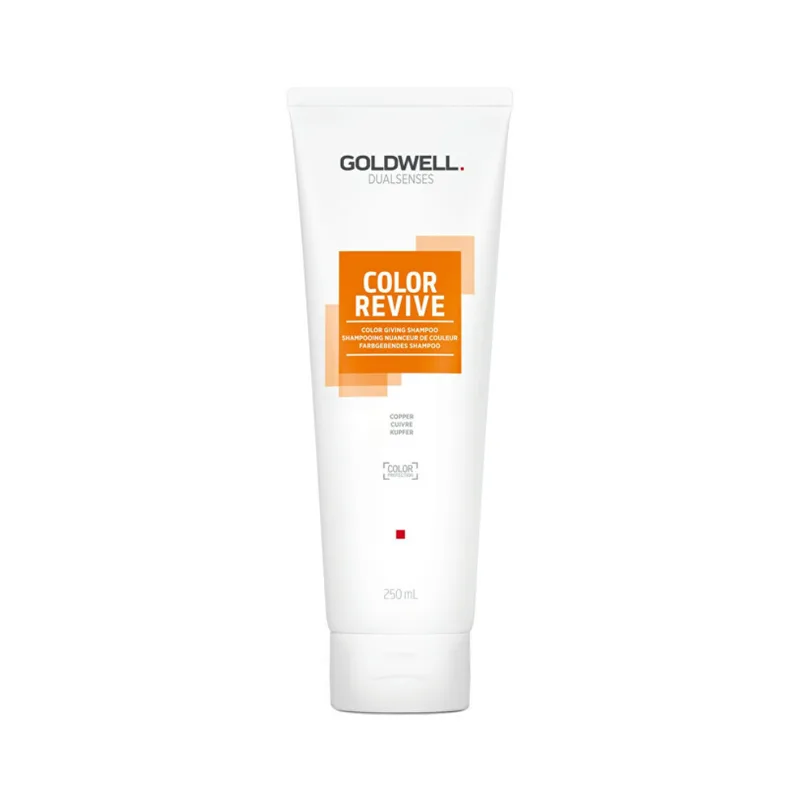 Shampoo to revive hair color Copper Dualsenses Color Revive (Color Giving Shampoo) - Volume: 250 ml