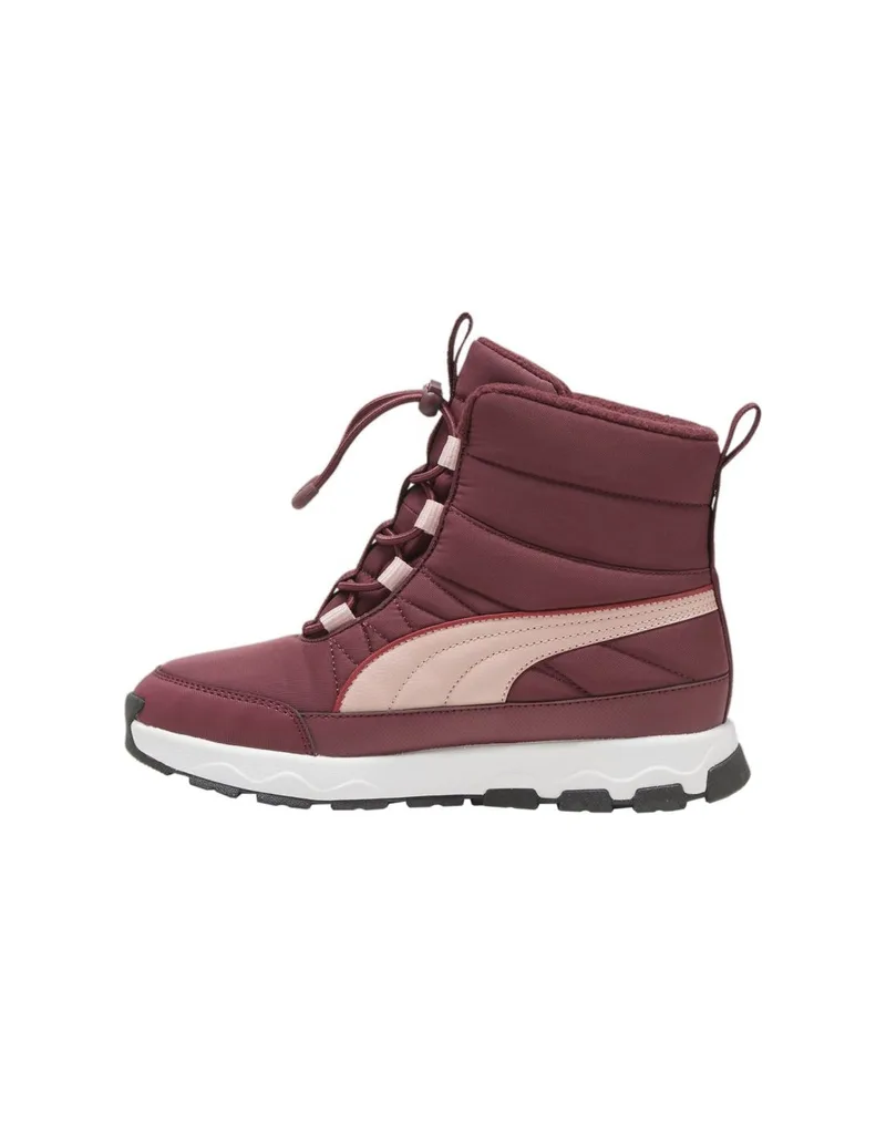 Puma Evolve Boot Παιδικές Μπότες Χιονιού Μπορντό