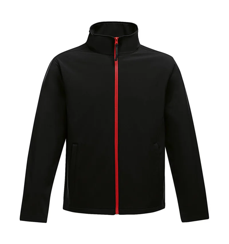 Ανδρικό Μπουφάν Softshell TRA628 Regatta Ablaze Black/Classic Red