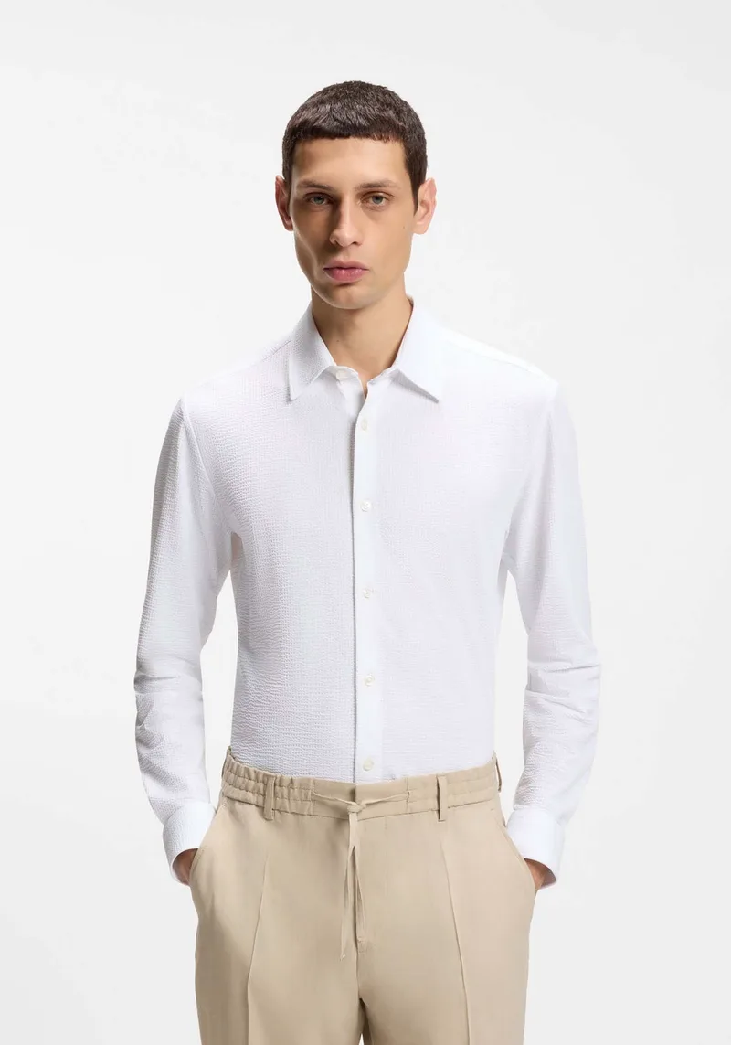 BOSS Πουκάμισο P Roan - 50560706 100 White