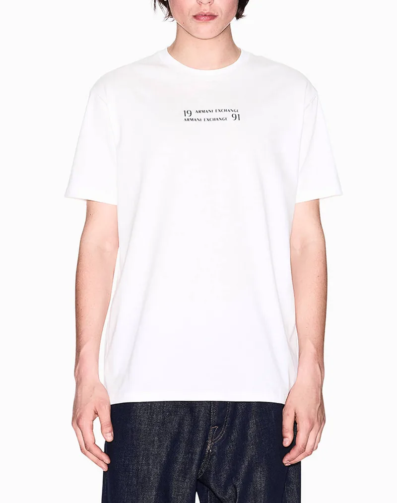 ARMANI EXCHANGE T-SHIRT XM000539AF10362-U0009 OffWhite