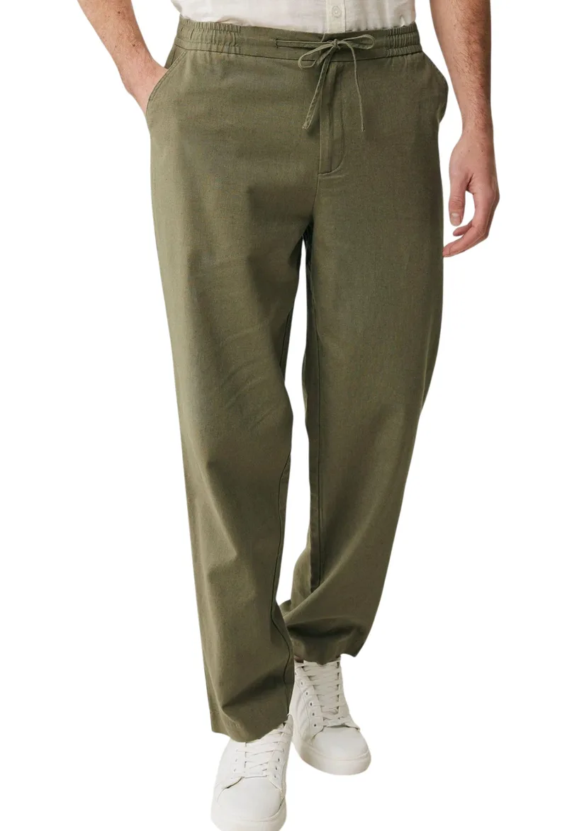 Παντελόνι Υφασμάτινο Mexx Ethan MF007001041M-Mid Green Ανδρικό