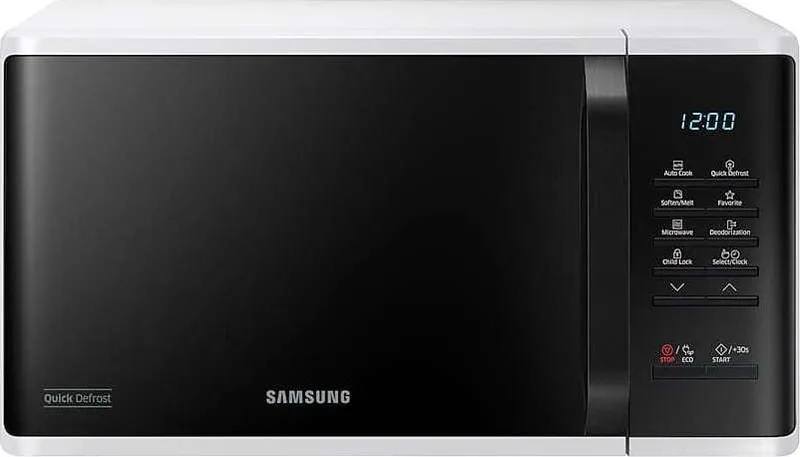 Samsung MS23K3513AW Φούρνος Μικροκυμάτων 800W, 23lt, Λευκός MS23K3513AW