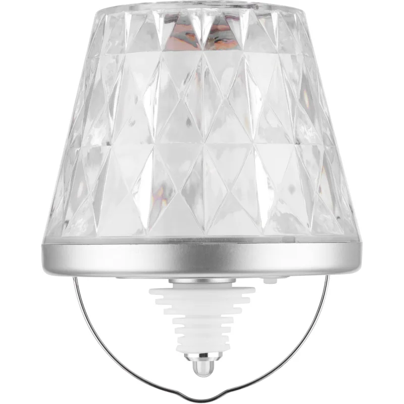 REV LED Bottle Lamp with Battery Lamprusco Cristal RGBW