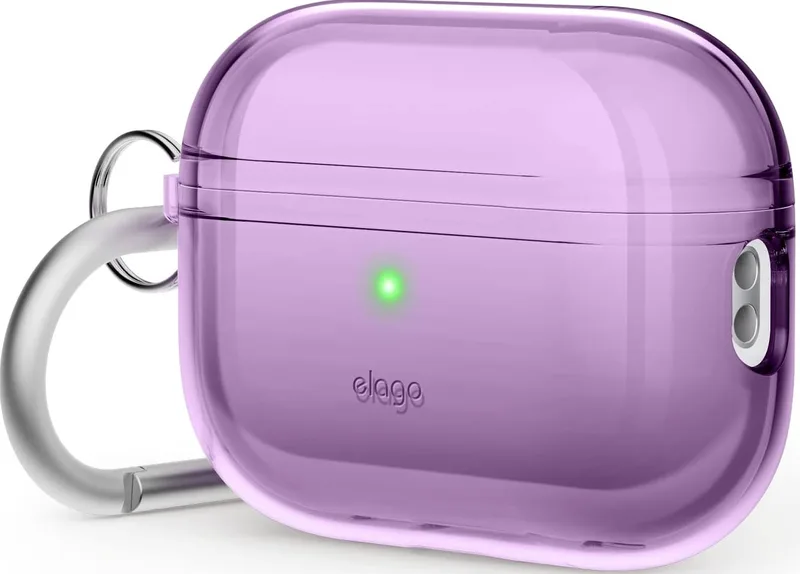 Elago Hang Case - Θήκη Σιλικόνης για Apple AirPods Pro 2nd Gen - Deep Purple (EAPP2CL-HANG-DPU)