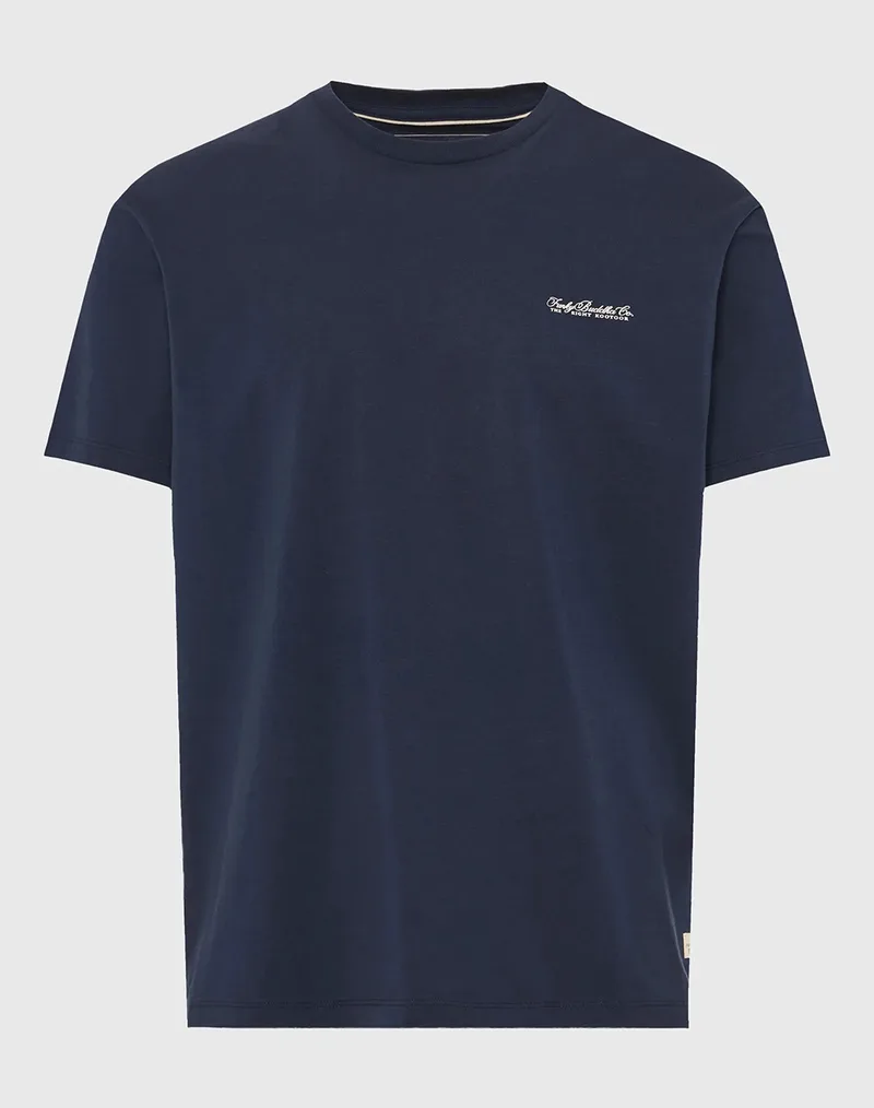 FUNKY BUDDHA T-Shirts FBM013-001-04-NAVY NavyBlue