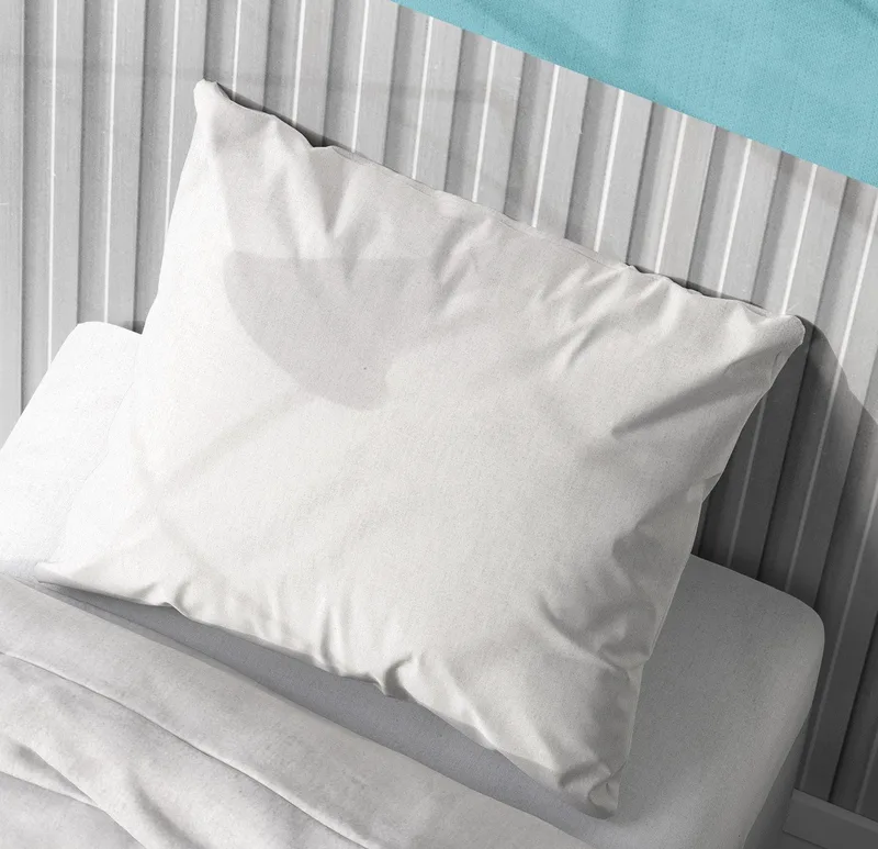 Μαξιλαροθήκη Dimcol Solid 491 White 50x70