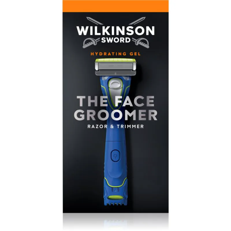 Wilkinson Sword Hydro5 The Face Groomer τρίμερ και ξυριστική μηχανή για υγρό ξύρισμα