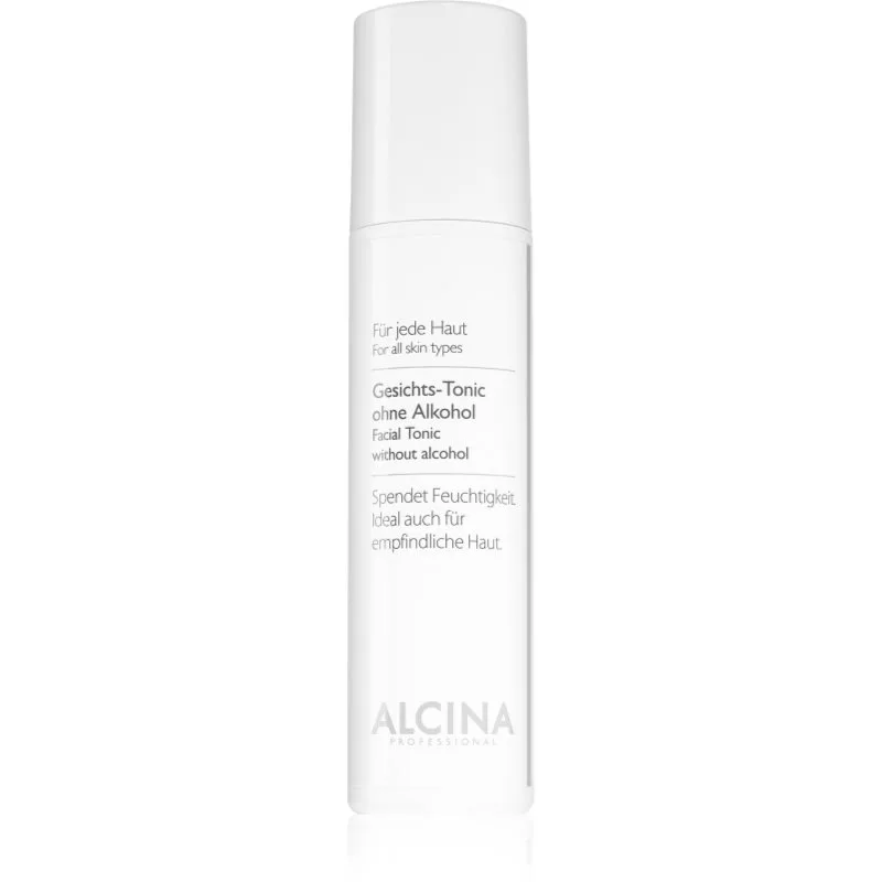 Alcina For All Skin Types τονωτική λοσιόν προσώπου χωρίς αλκοόλ 200 ml