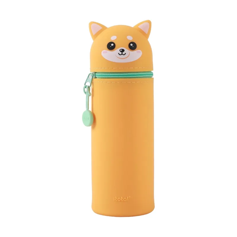 Κασετίνα Μολυβοθήκη Silicone Cute Animals Shiba i-Total XL2482A