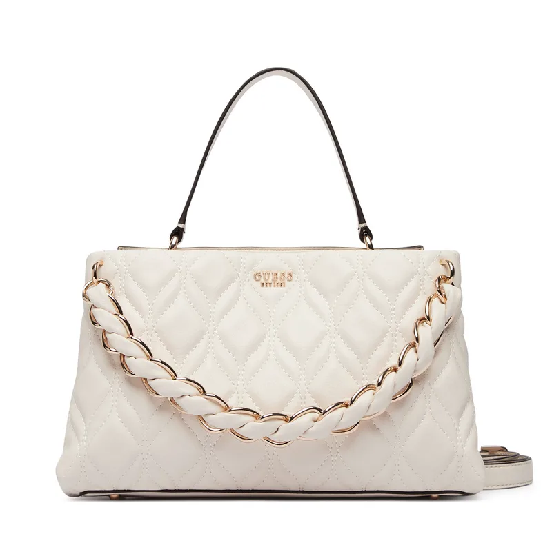 Τσάντα Guess Maxine HWQG97 33050 Κρεμ