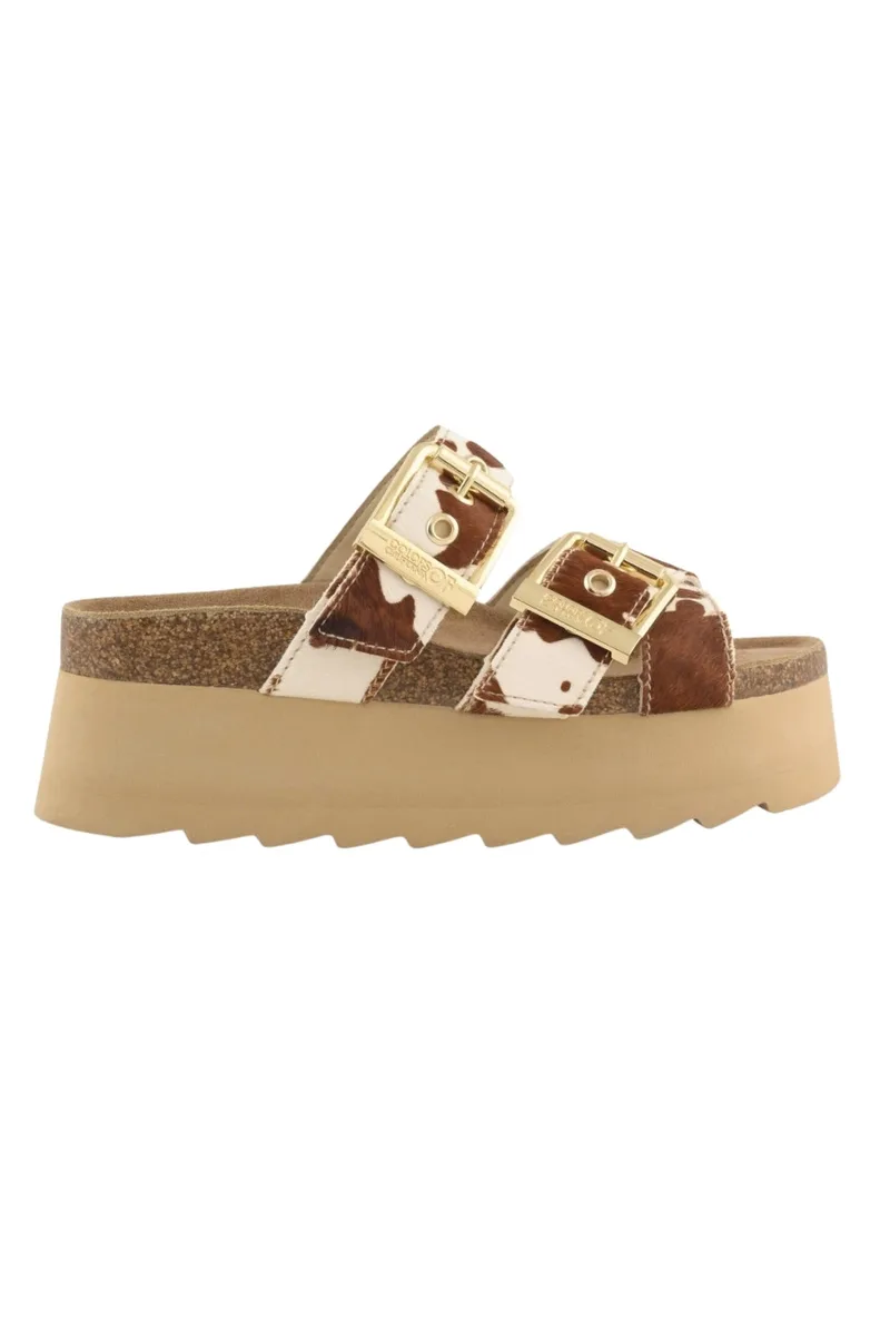 Platform Σανδάλια COLORS OF CALIFORNIA - Animal-HC.BES601