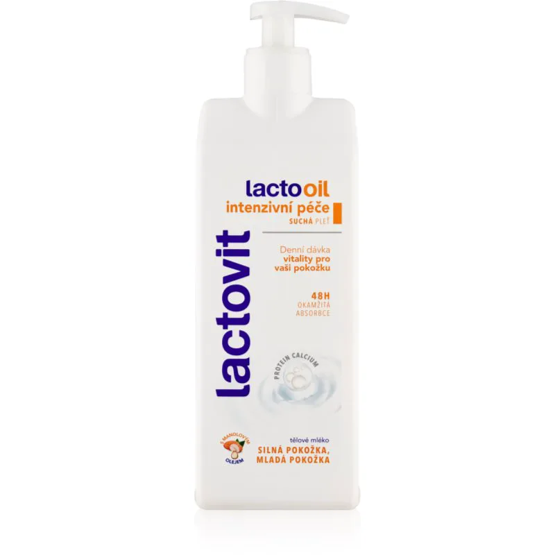 Lactovit LactoOil ενυδατικό γαλάκτωμα σώματος 400 μλ