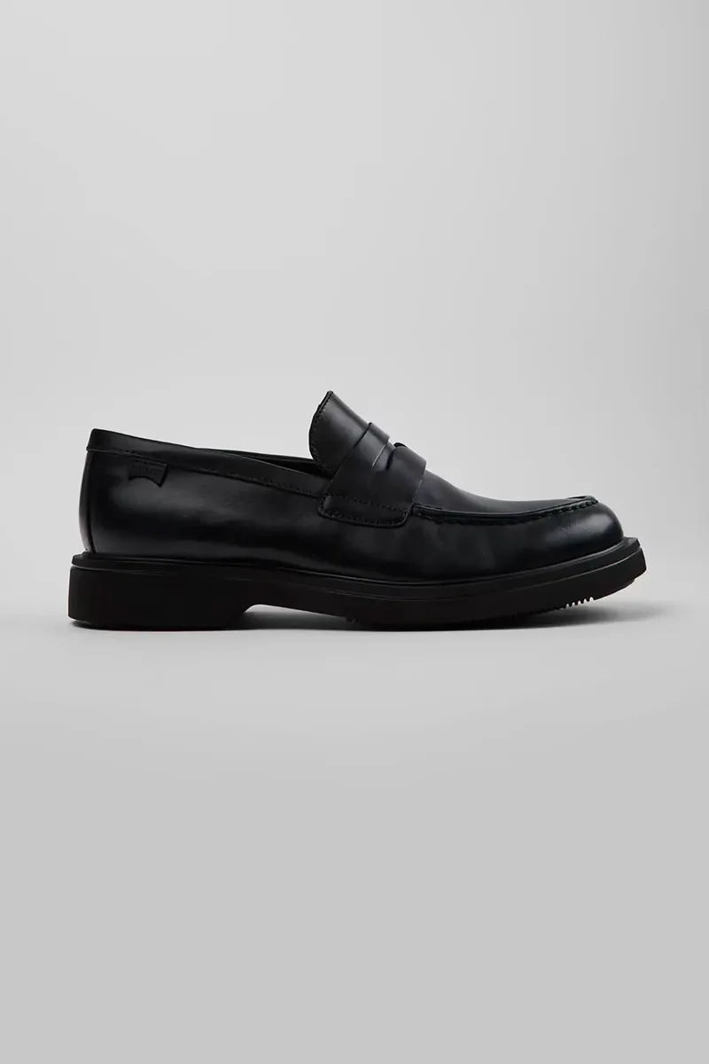 Camper ανδρικά δερμάτινα loafers "Norman" - K101001-001 Μαύρο