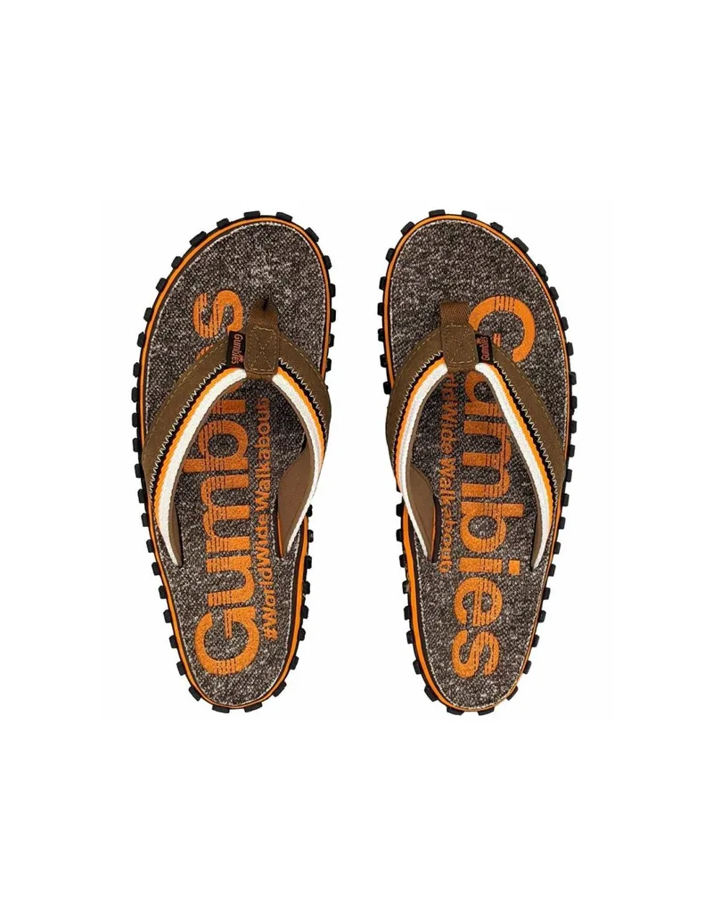 Gumbies Cairns Ανδρικά Flip Flops Καφέ