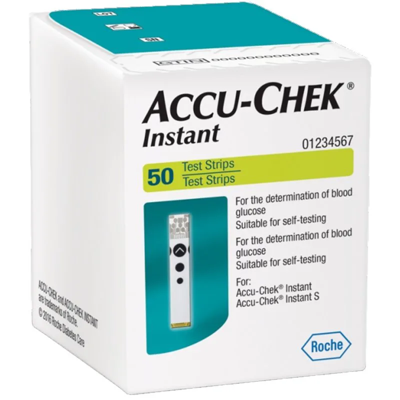 Accu-Chek Instant Δοκιμαστικές Ταινίες Μέτρησης Σακχάρου 50 Τεμάχια