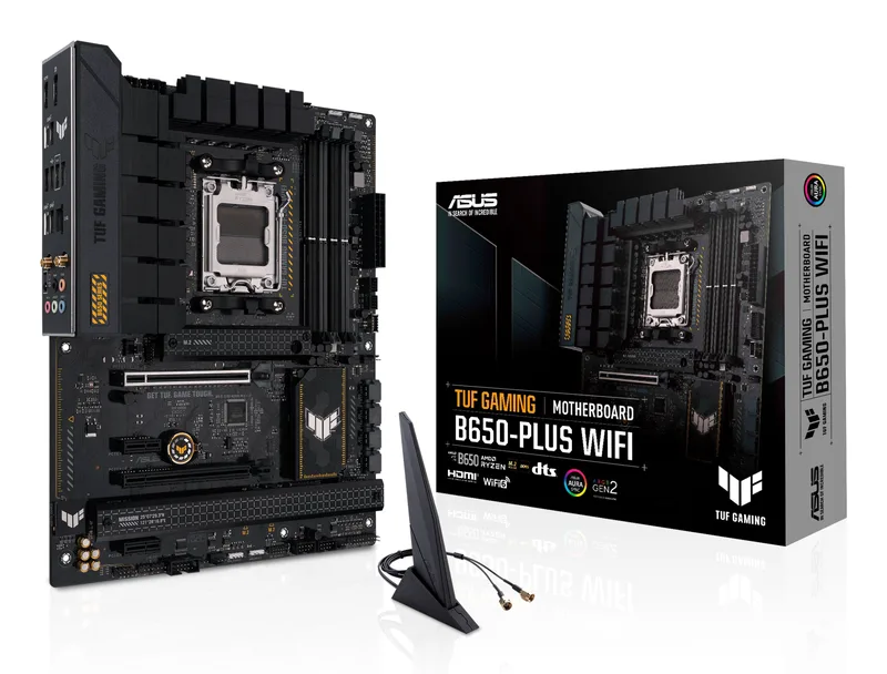 MB ASUS TUF GAMING B650-PLUS WIFI (AMD,AM5,DDR5,ATX)