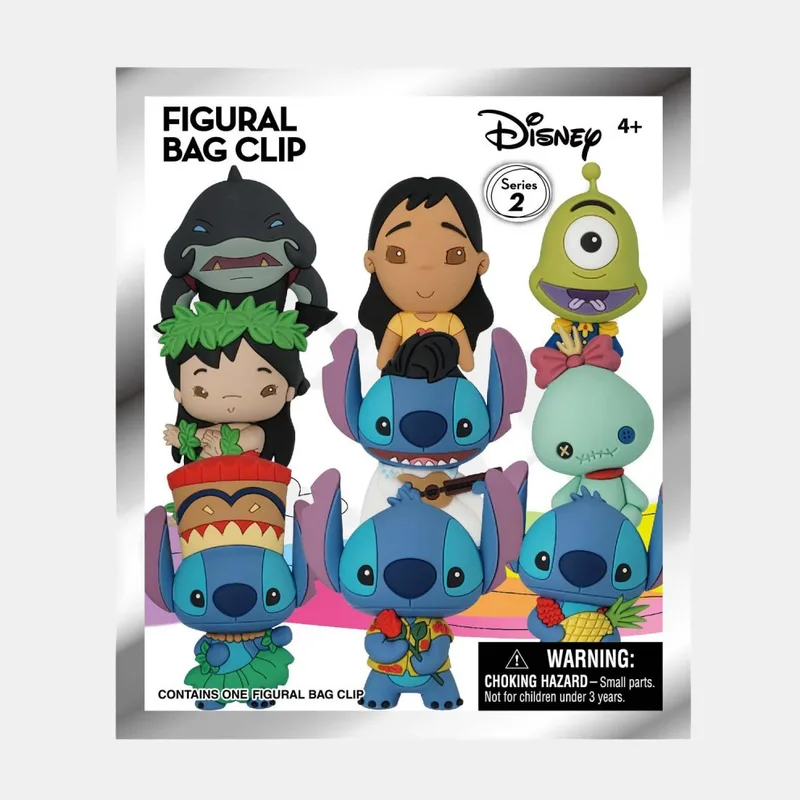 Monogram Disney: Stitch Φιγούρες Bag Clip Μπρελόκ (9000253273_1523)