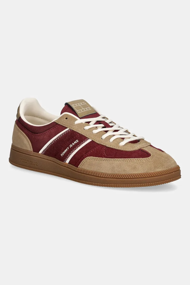 Δερμάτινα sneakers Tommy Jeans THE GREENWICH EDGE SUEDE