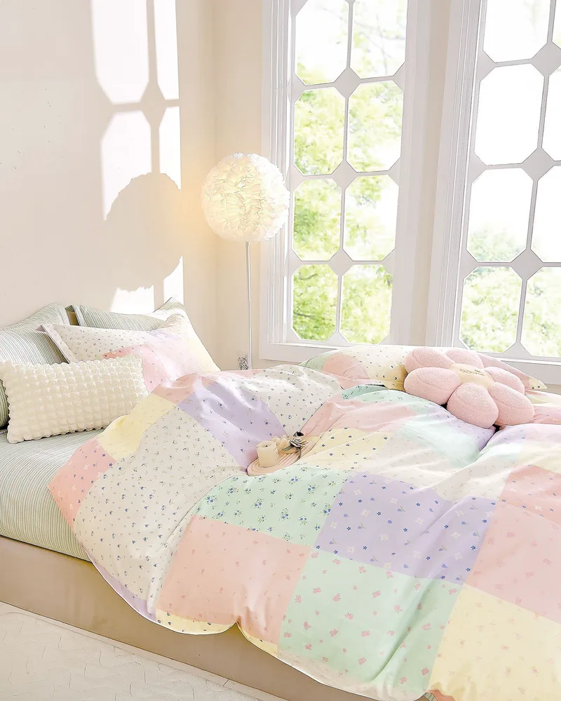 Σετ Σεντόνια Υπέρδιπλα 4 Τεμαχίων Rythmos Delight 230x260