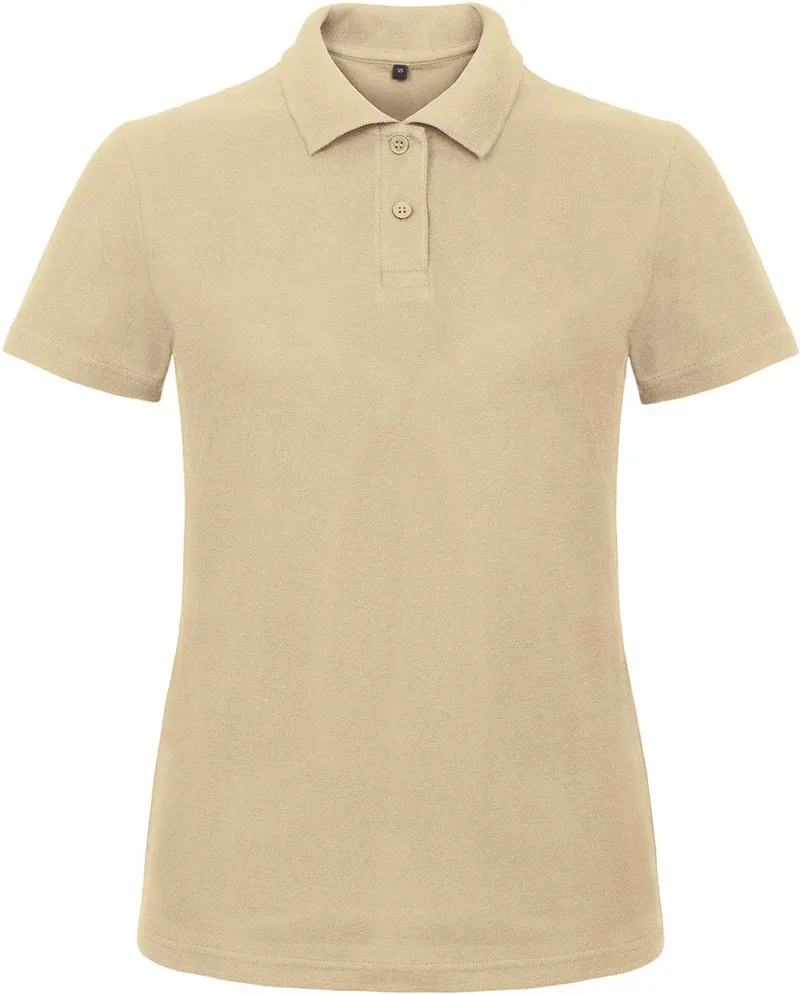 Γυναικείο Μπλουζάκι Pique Polo Shirt B & C ID.001 Women Sand