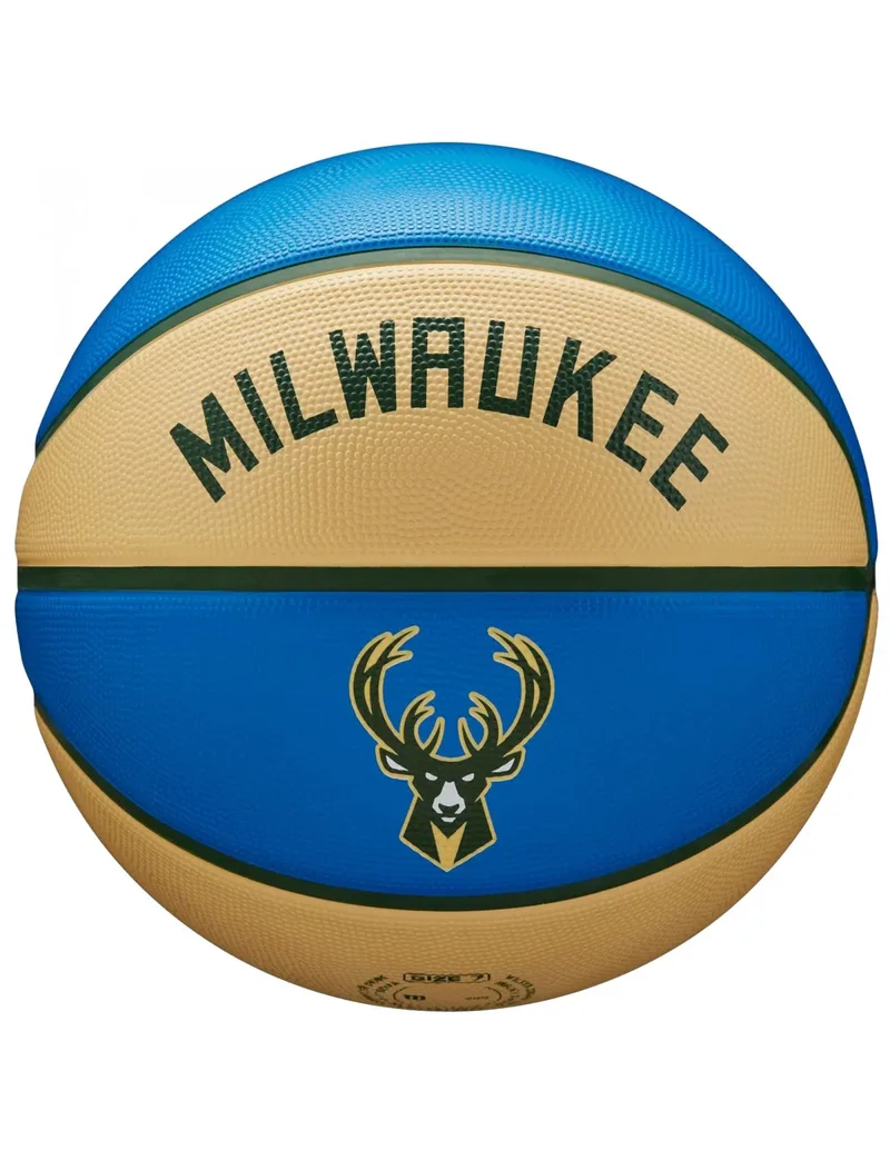 Wilson NBA Team City Edition Milwaukee Bucks Ball WZ4016517ID