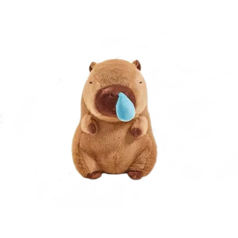 Λούτρινο Capybara με Σταγόνα στη μύτη Μηχανικό με δόνηση 23cm