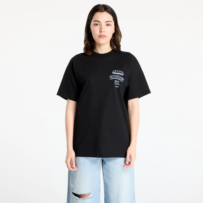 T-shirt Carhartt WIP Short Sleeve Sandwich T-Shirt UNISEX Black XS