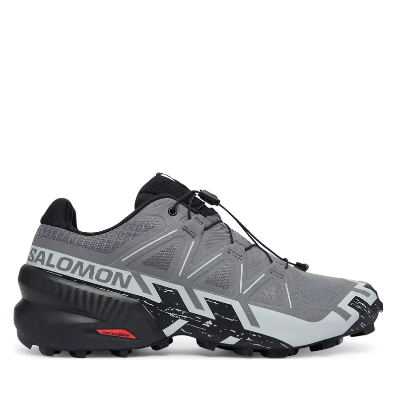 Παπούτσια για Τρέξιμο Salomon Speedcross 6 Wide L41744100 Γκρι