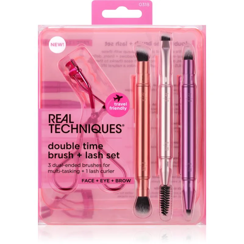 Real Techniques Double Time σετ με πινέλα