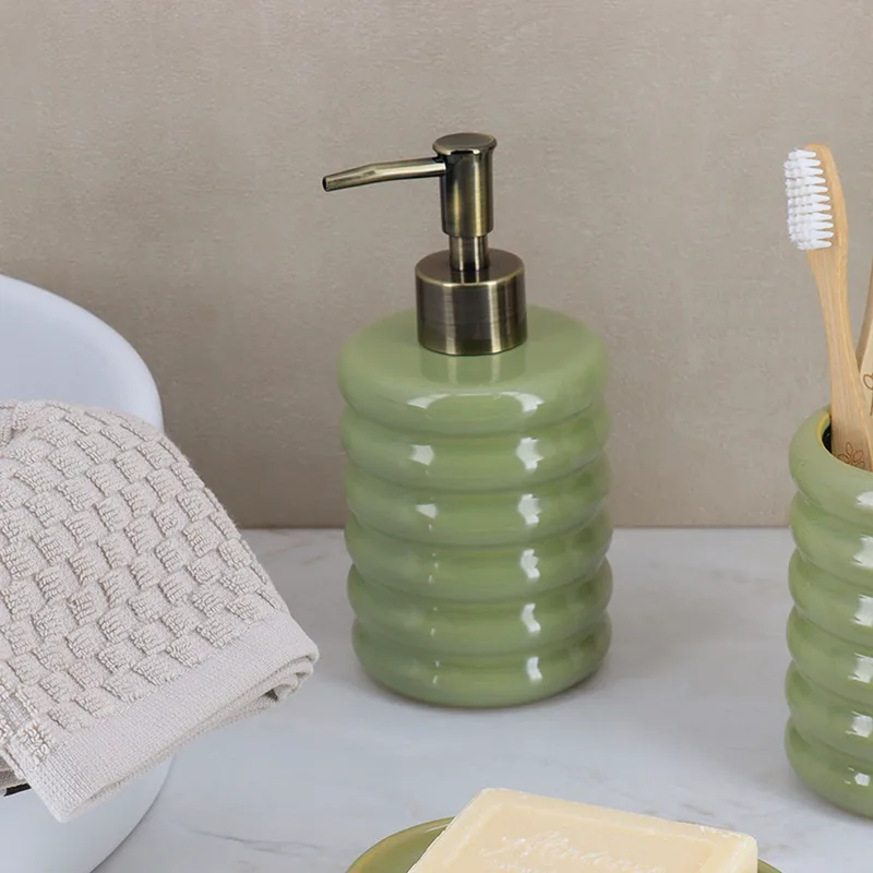 Dispenser Μπάνιου 400ml (Φ8x17) T-D 70's Style Olive Green 621861401