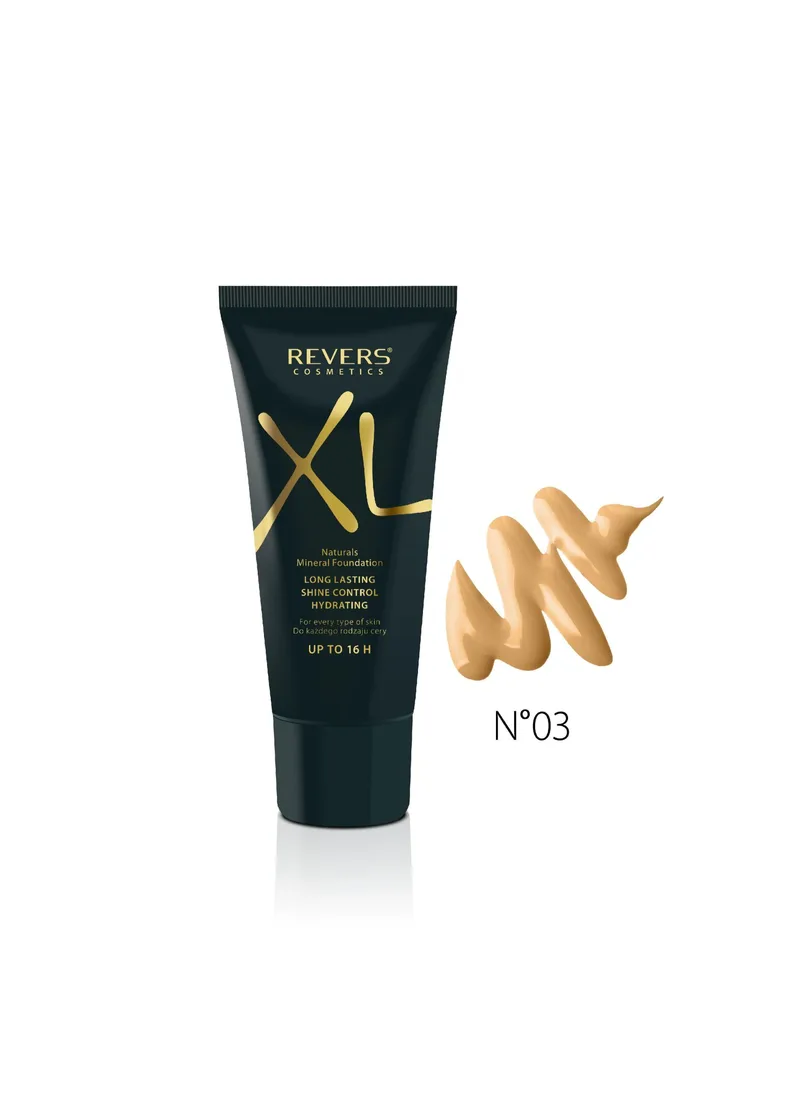 Maybelline & More - revers XL Foundation 03 peach