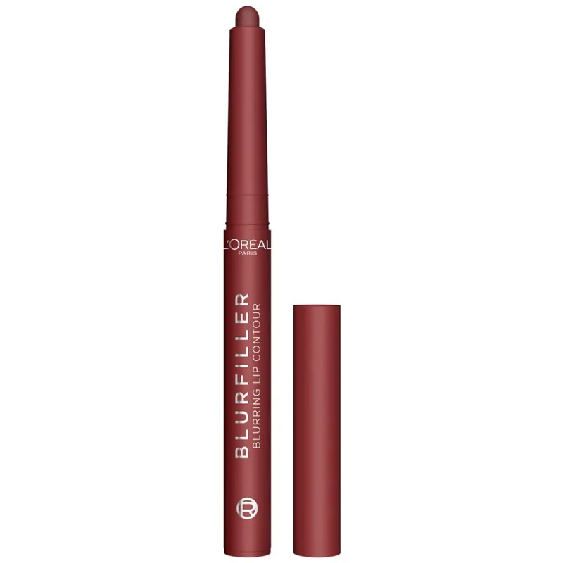 L'Oreal Paris Blurfiller Blurring Lip Countour Κρεμώδης Μολύβι Χειλιών για Φυσικό, Ενισχυμένο Αποτέλεσμα Όγκου 1 Τεμάχιο - 530 Bordeaux Bisous
