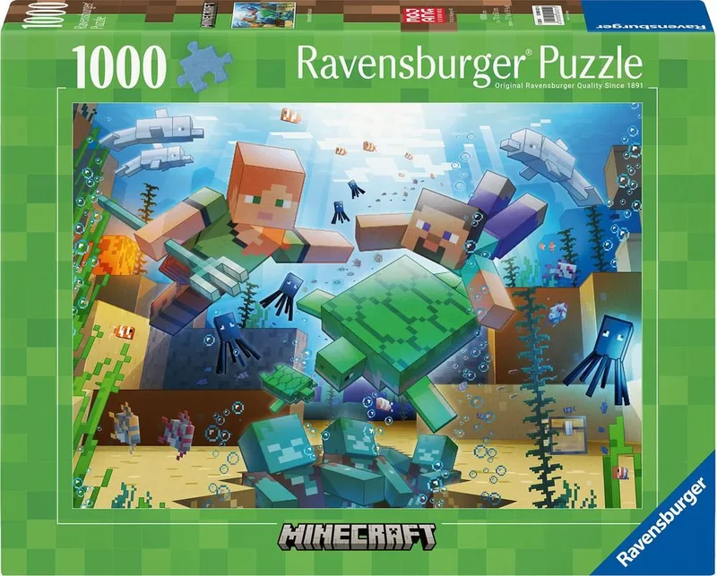 MINECRAFT RAVENSBURGER 1000 ΚΟΜΜΑΤΙΑ