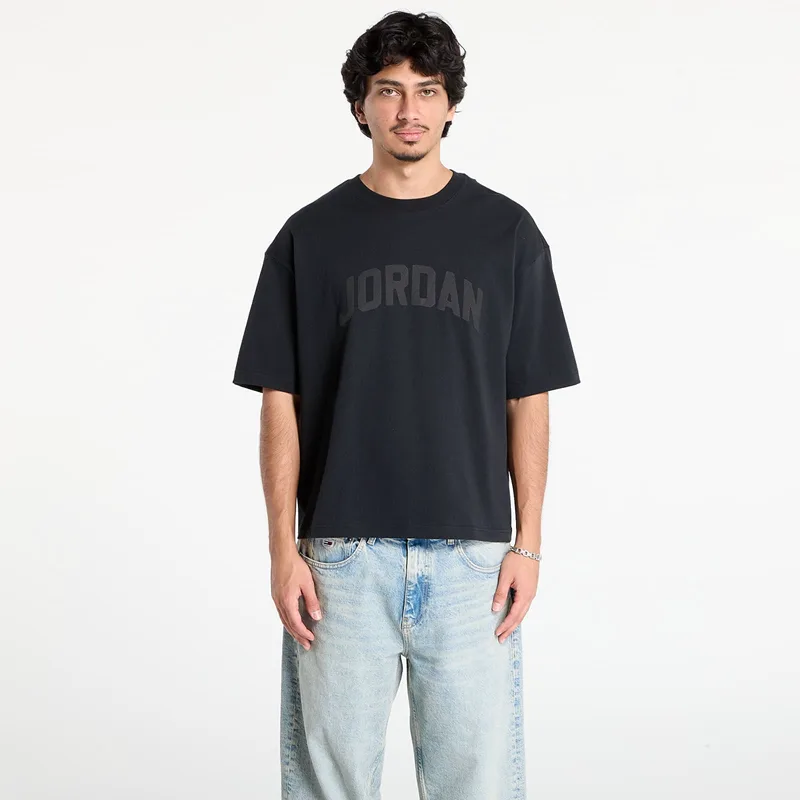 T-shirt Jordan Flight Essentials Men's T-Shirt Black/ Black S