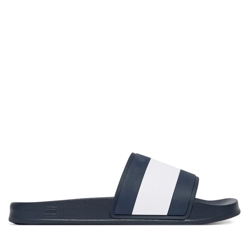 Παντόφλες Tommy Hilfiger Core Hilfiger Flag Pool Slide FM0FM05798 Μπλε