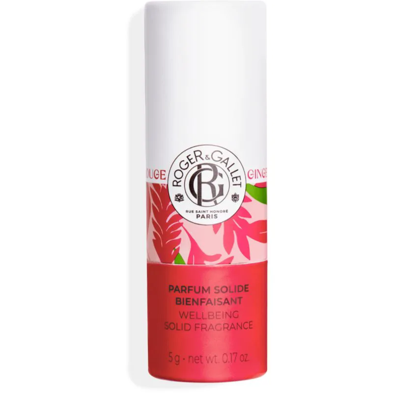 Roger & Gallet Gingembre Rouge Wellbeing Solid Fragrance συμπαγή αρώματα για γυναίκες 5 γρ