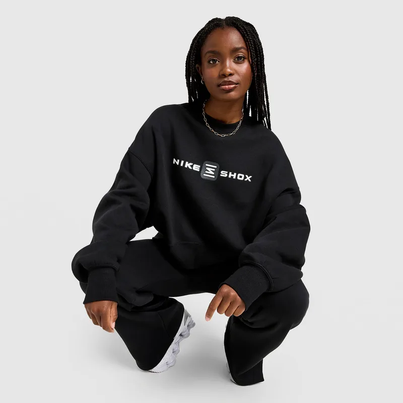 Nike Shox Phoenix Fleece Crew Γυναικεία Μπλούζα Φούτερ (9000234019_1469)