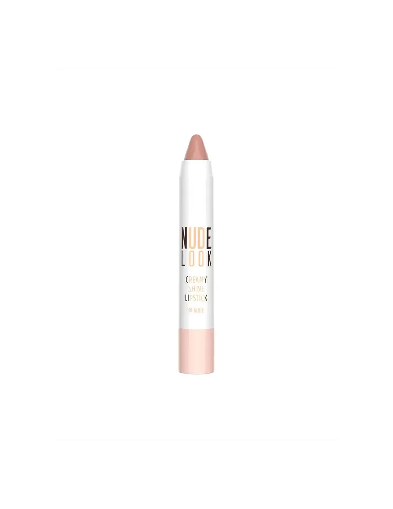 GR Nude Look Creamy Shine Lipstick-01(Nude)
