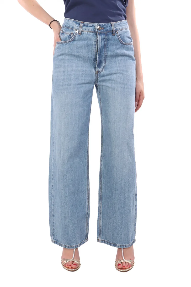 RICHMOND X ΠΑΝΤΕΛΟΝΙ JEANS KRALA LOGO ΜΠΛΕ