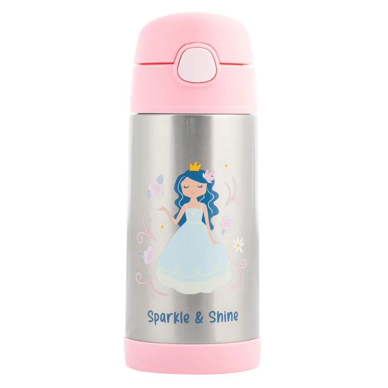 Stephen Joseph Double Wall Stainless Steel Bottle Princess 350ml