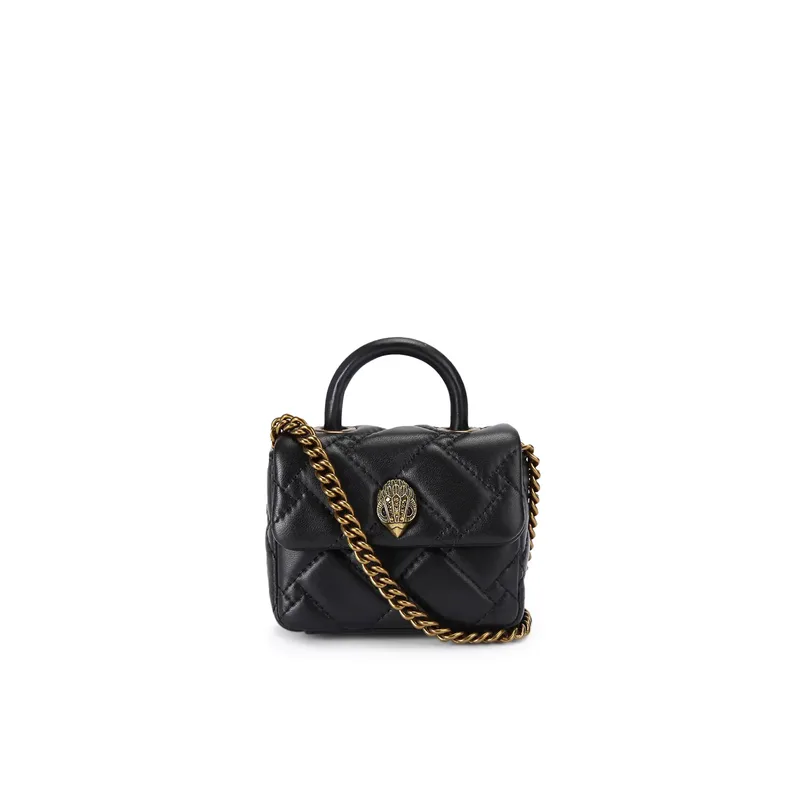Mini Bags γυναικεία Kurt Geiger Μαύρο 4369800109 Handle Micro Kensington 261
