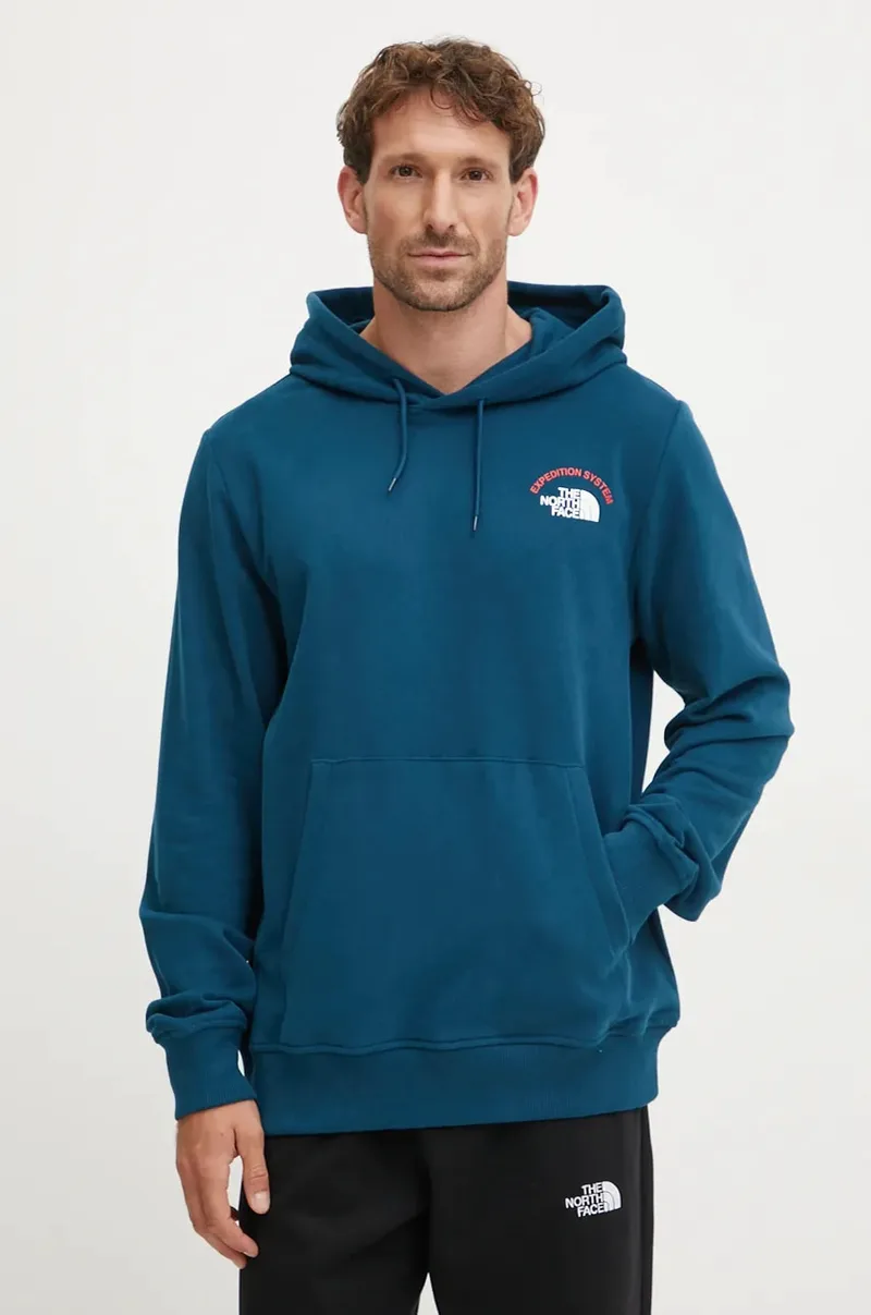Βαμβακερή μπλούζα The North Face Expedition System