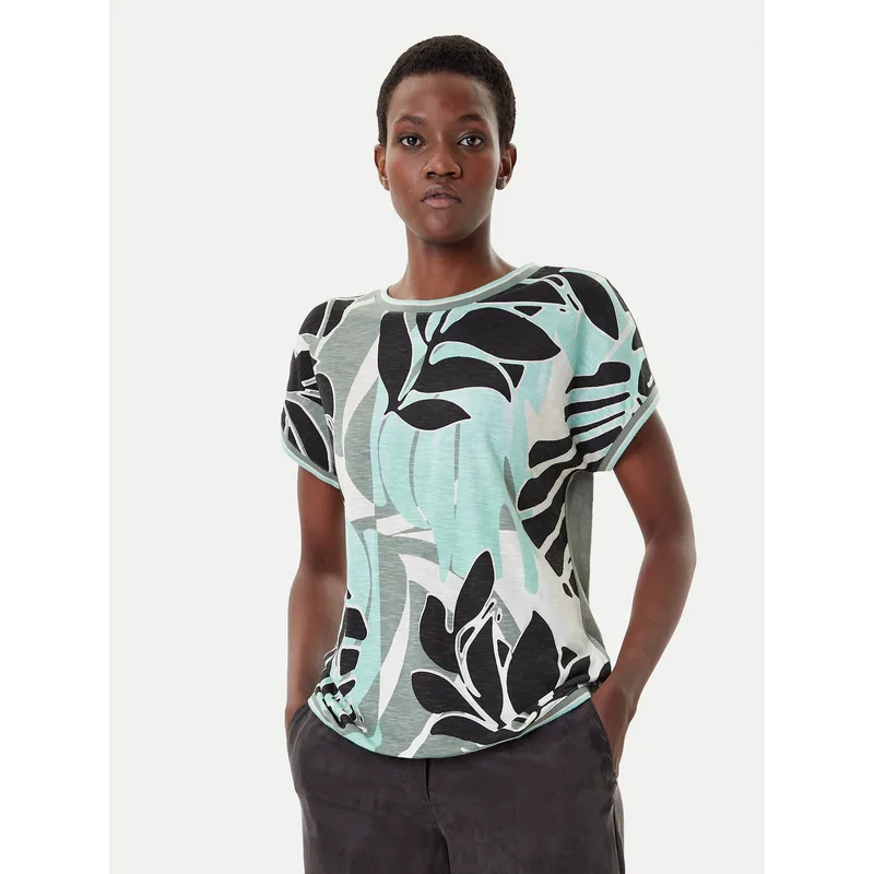 Olsen T-Shirt 11105067 Πράσινο Regular Fit