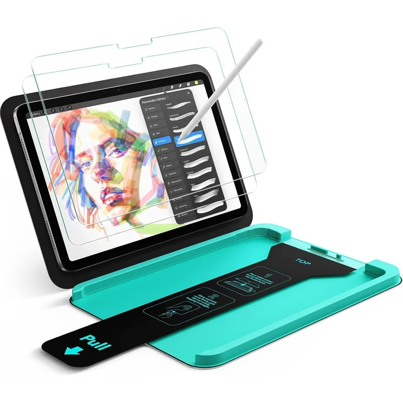 (2 Pack) ESR UltraFit Armorite Paper-Feel Tempered Glass iPad Air 13