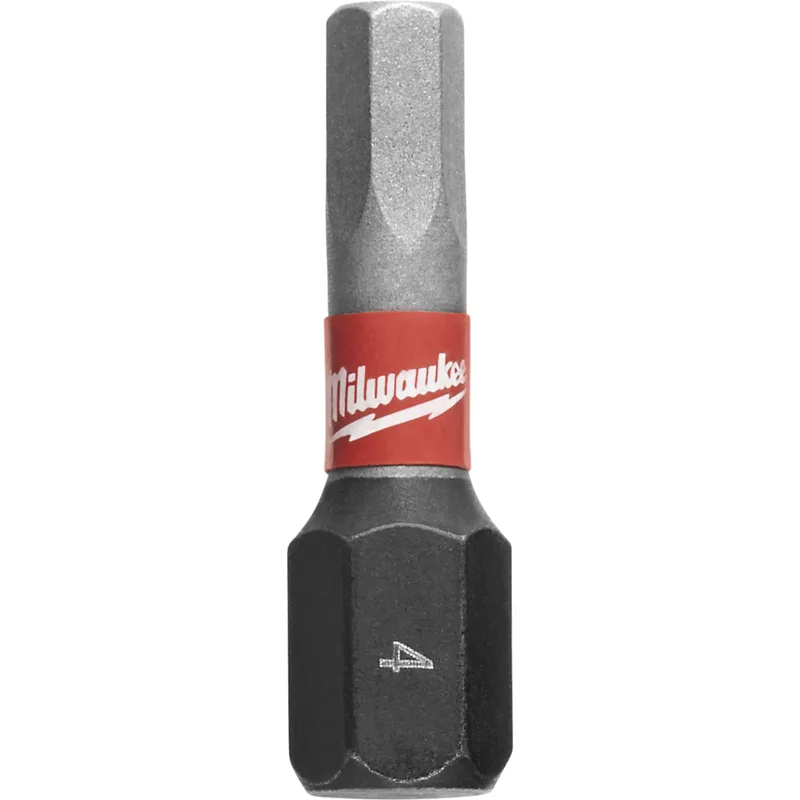 Μύτες Allen 4x25mm MILWAUKEE SHOCKWAVE IMPACT DUTY Σετ 2Τμχ